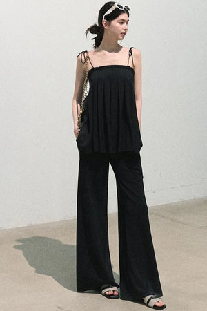 Linen Tie-Up Camisole