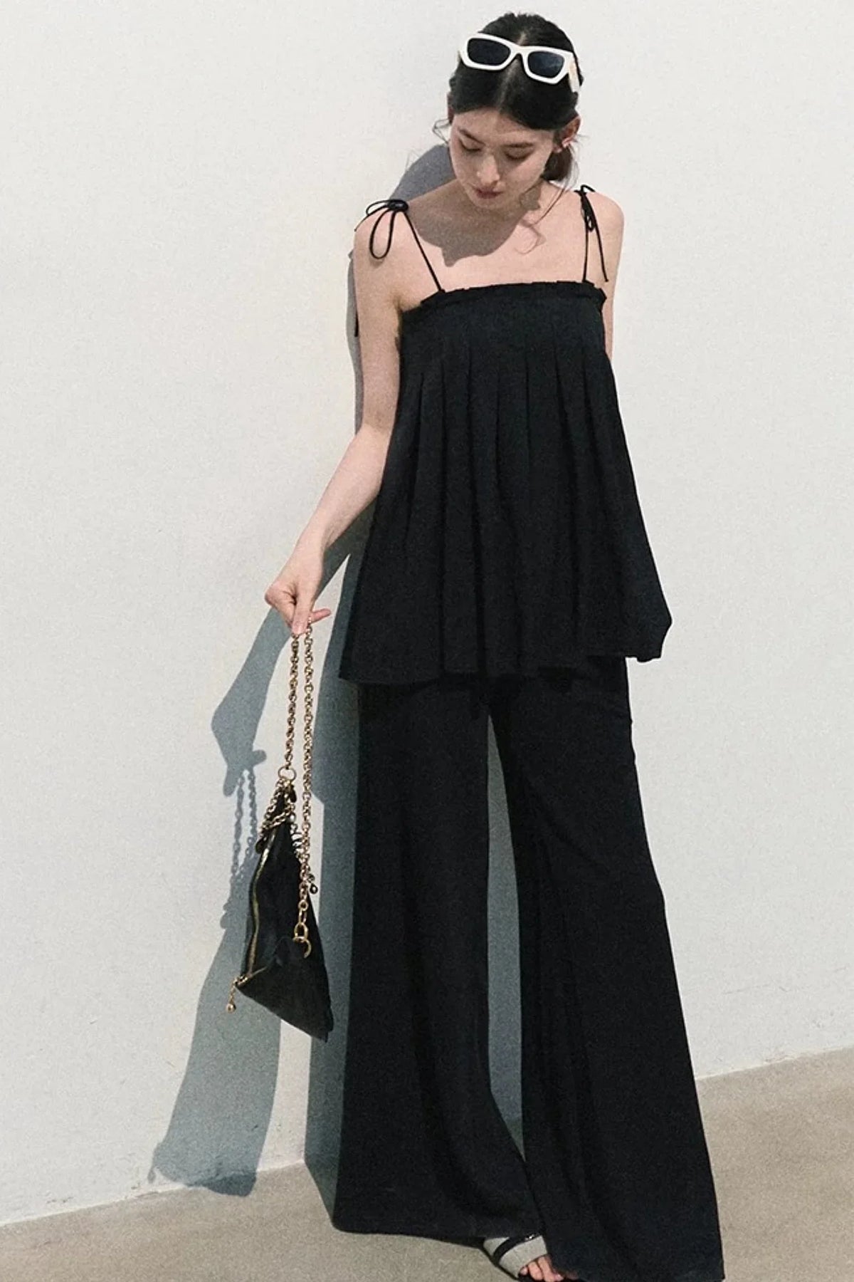Linen Tie-Up Camisole