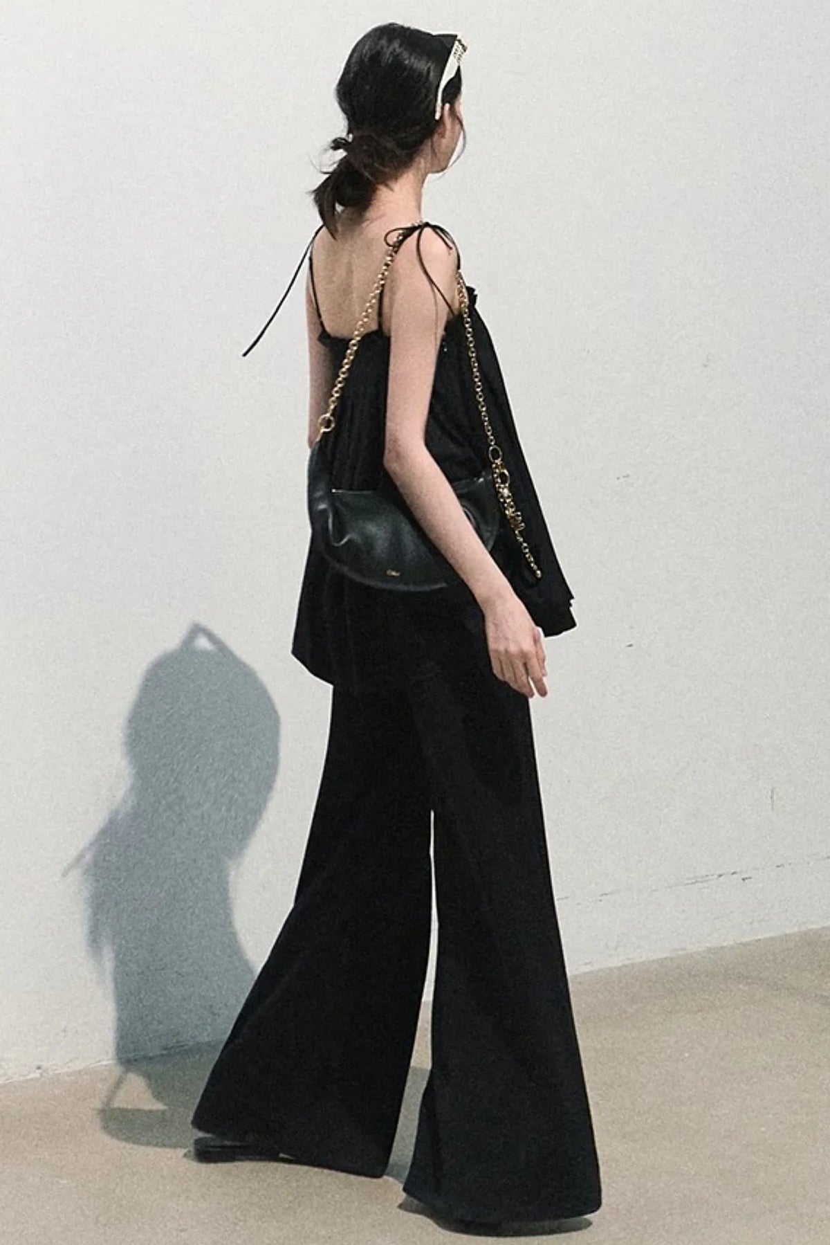Linen Tie-Up Camisole