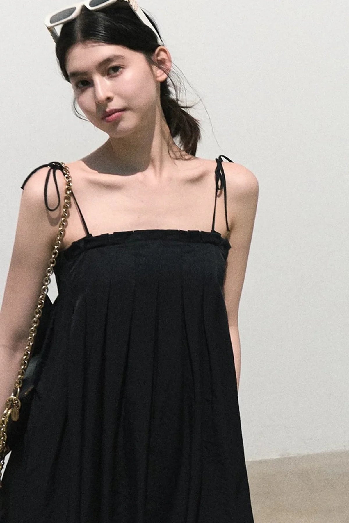 Linen Tie-Up Camisole