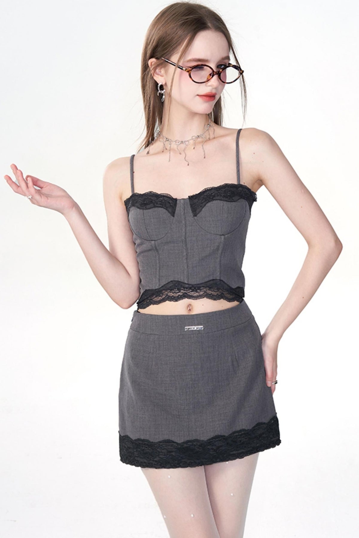 Lisbon Lace Skirt Set-Up