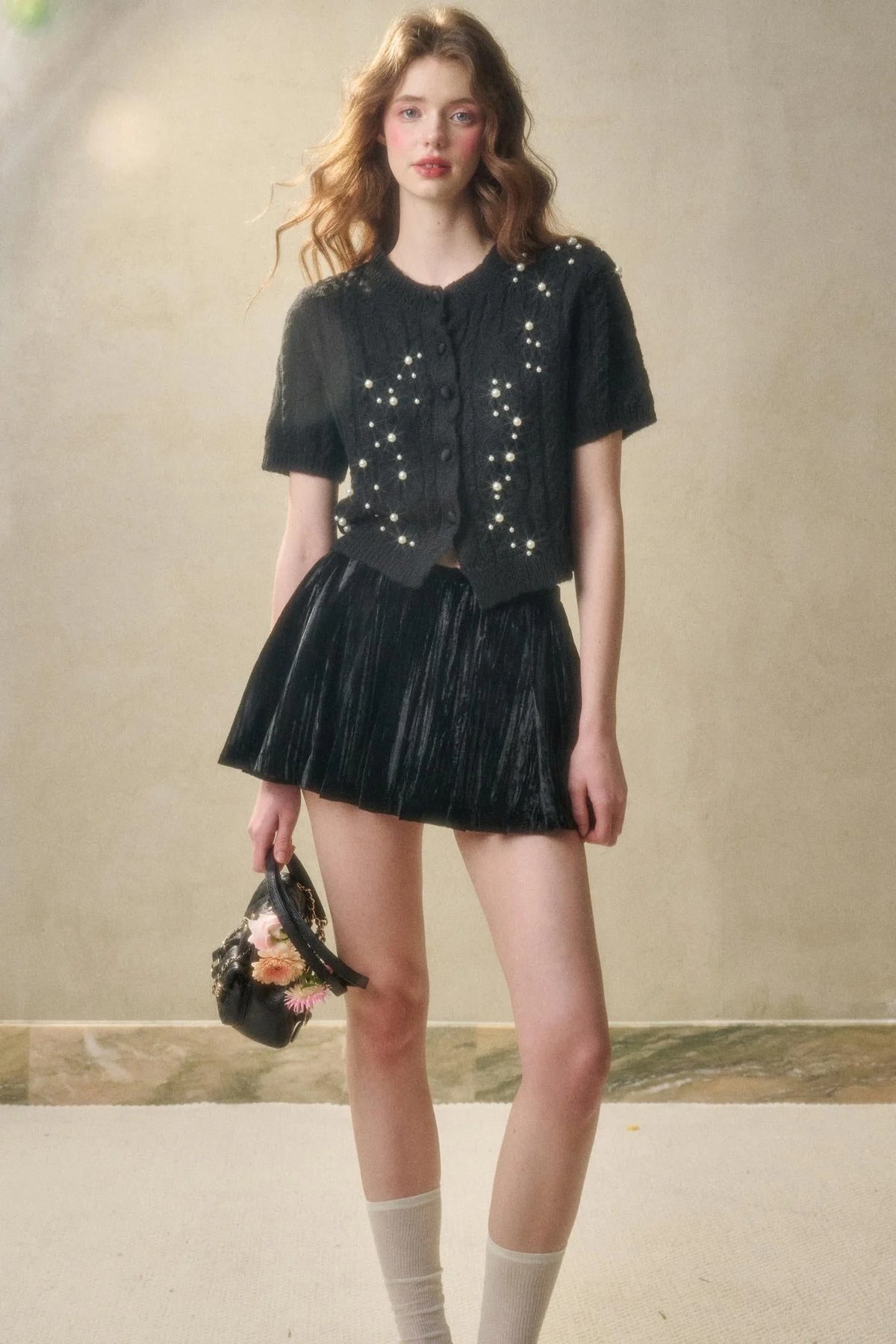 Little Amber Sparkle Skirt