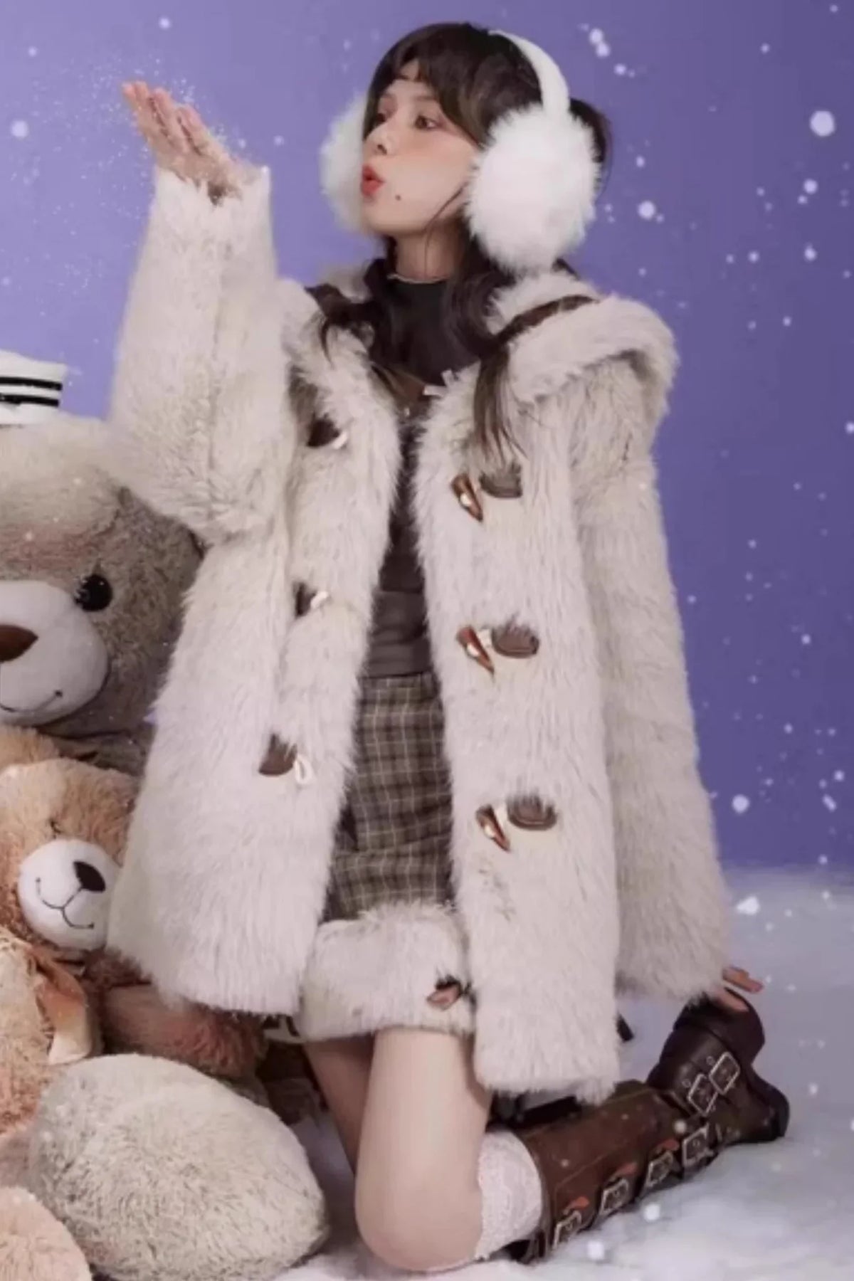 Little Bear Faux Fur Coat