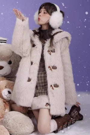Little Bear Faux Fur Coat