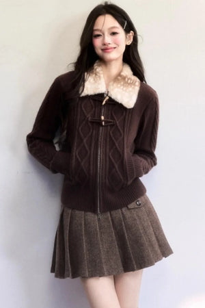Little Deer Vintage Knit Sweater