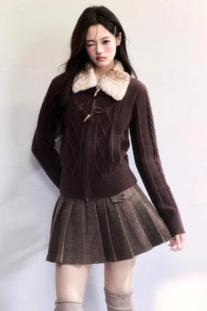 Little Deer Vintage Knit Sweater