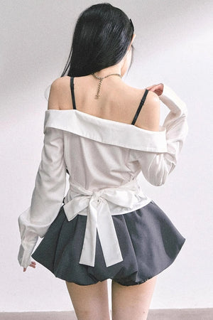 London One-Shoulder Shirt