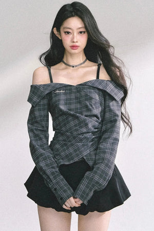 London One-Shoulder Shirt