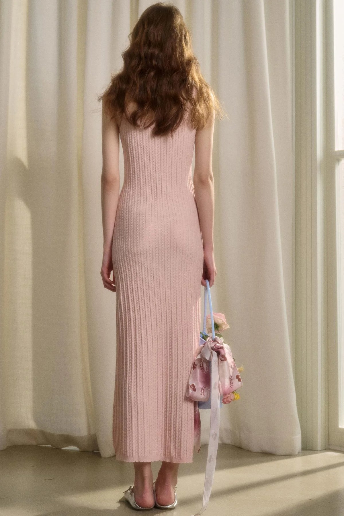 Long Relaxed Cardigan Dress Set-Up