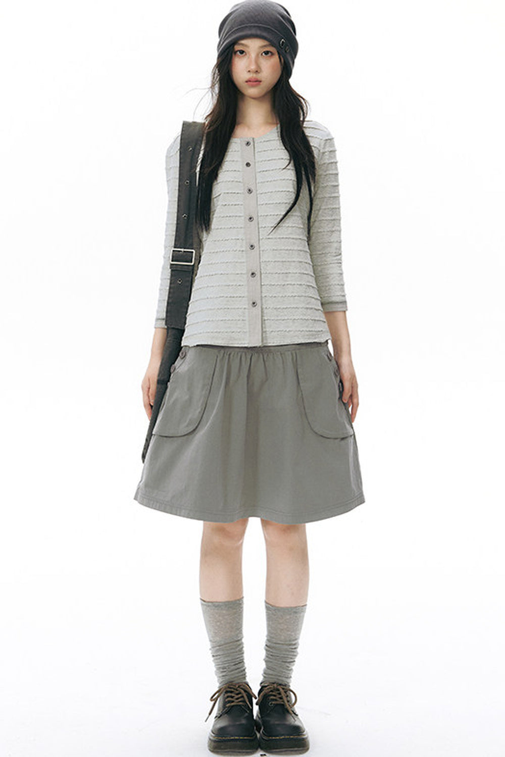 Long Sleeve Knitted Cardigan Top