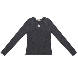 Long Sleeve Retro Rabbit T-Shirt