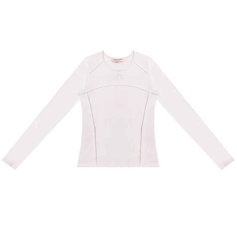 Long Sleeve Retro Rabbit T-Shirt