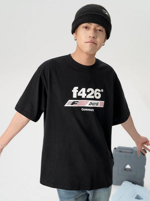 Loose Casual Flag T-Shirt