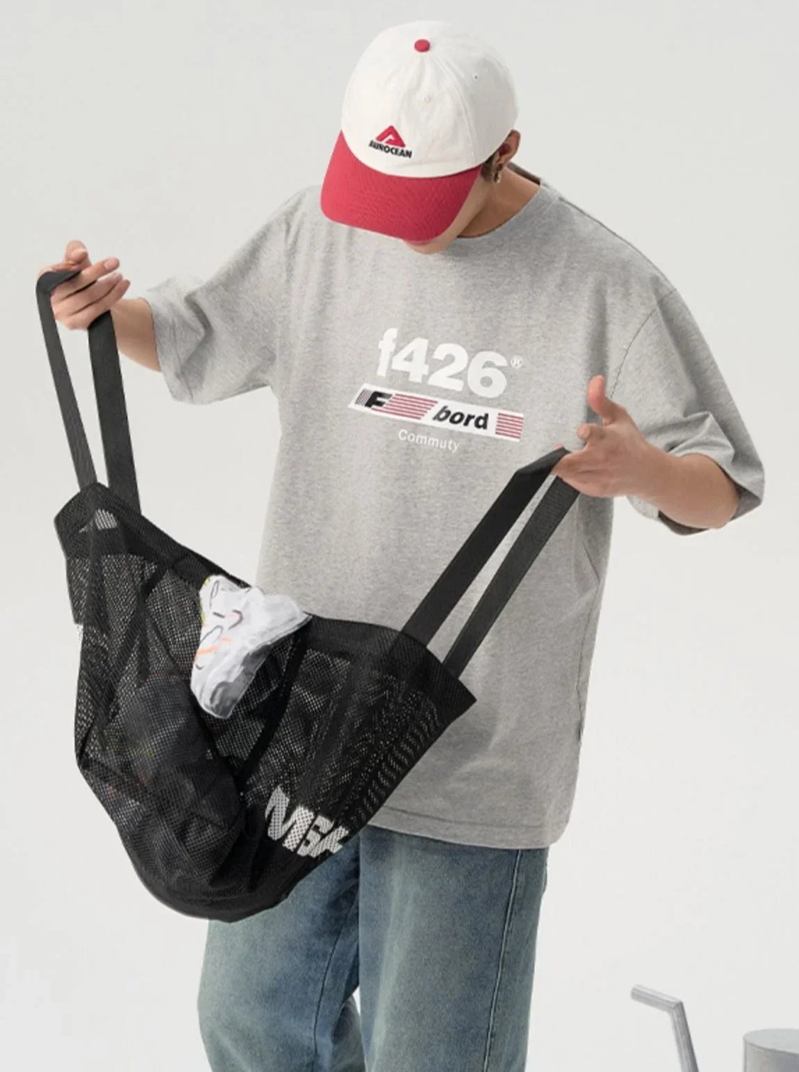 Loose Casual Flag T-Shirt