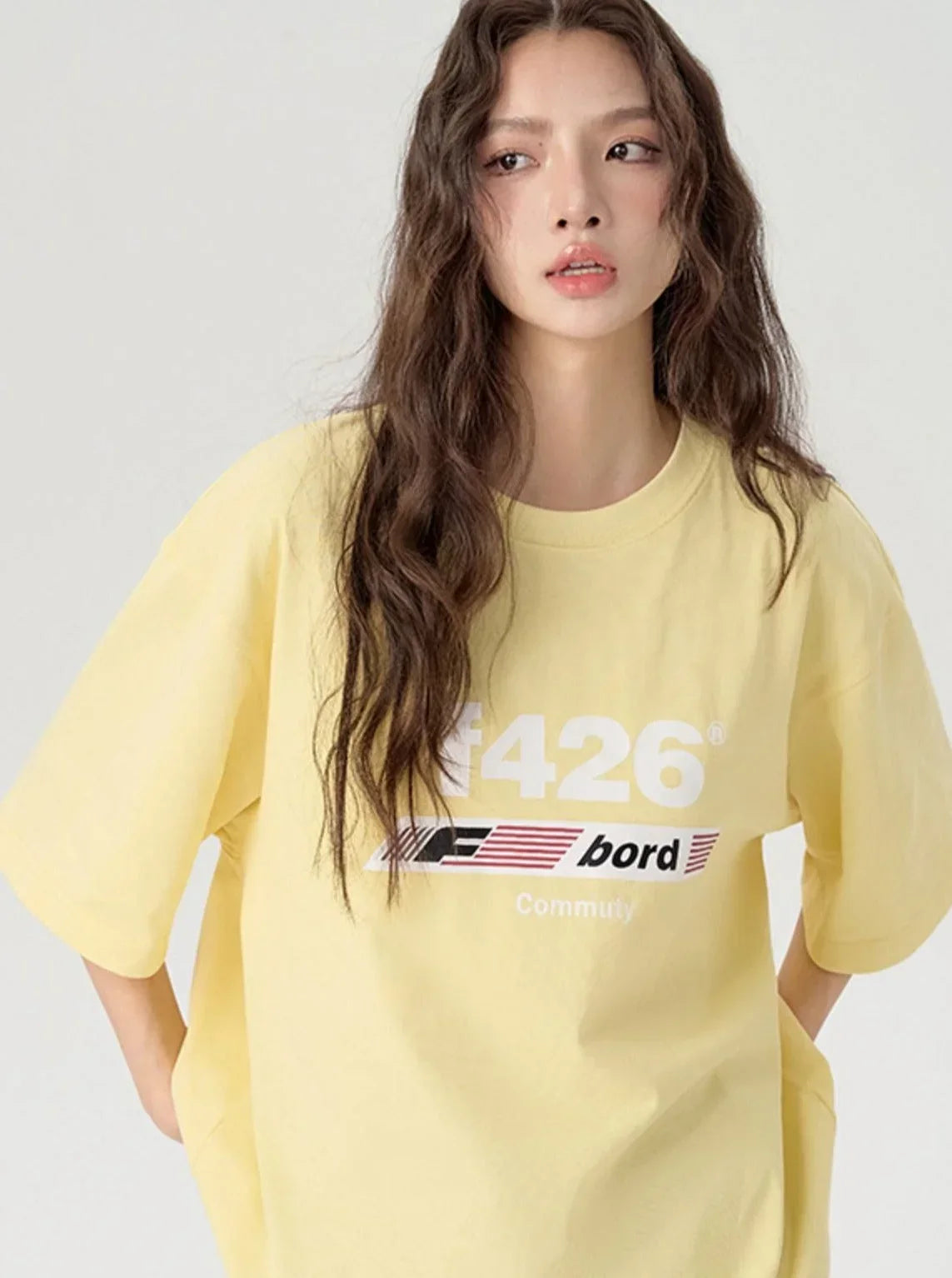 Loose Casual Flag T-Shirt