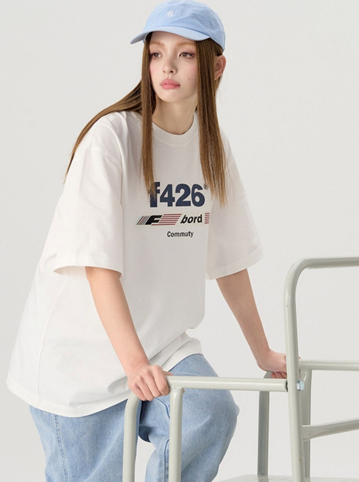 Loose Casual Flag T-Shirt