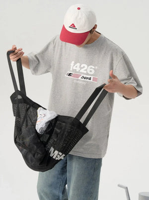 Loose Casual Flag T-Shirt