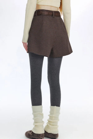 Loose Corduroy Micro A-Line Shorts