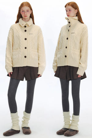 Loose Corduroy Micro A-Line Shorts