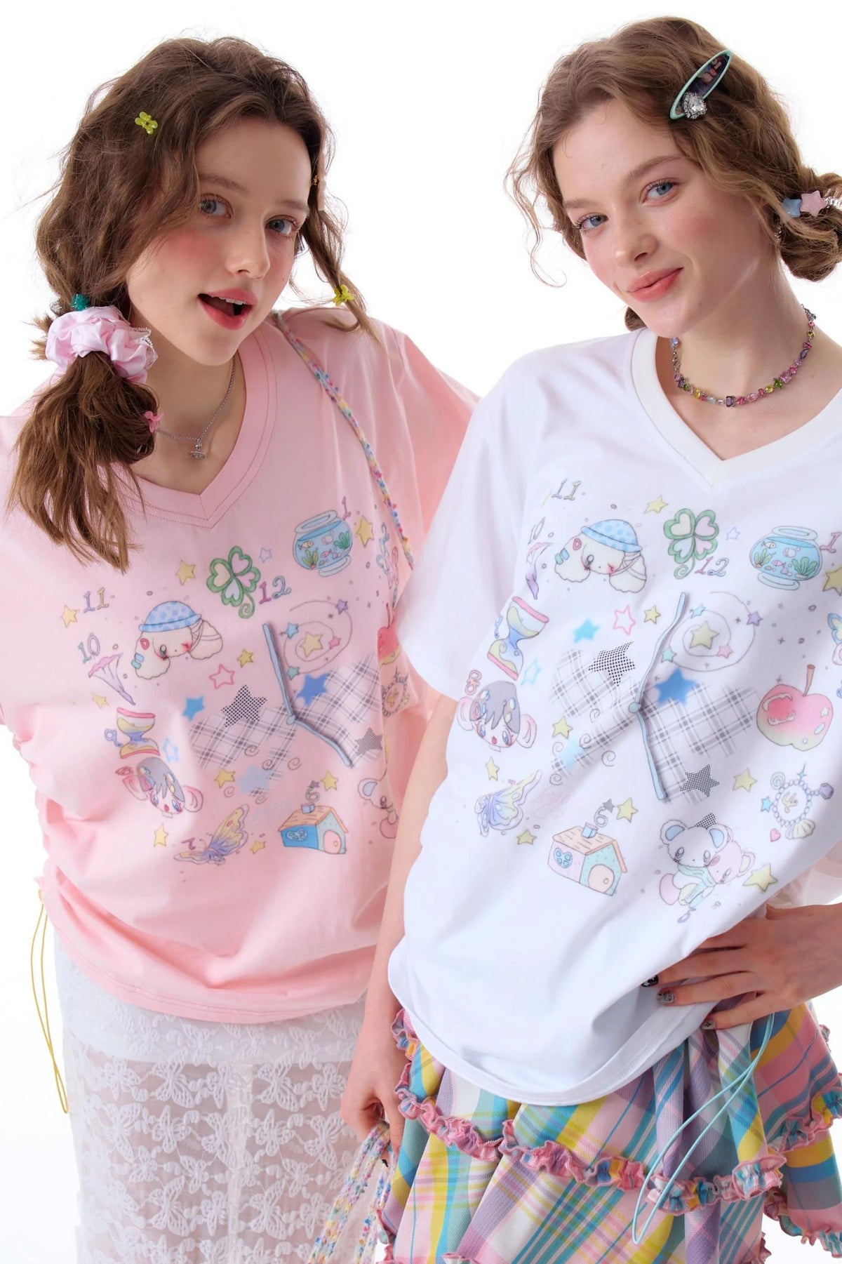Loose Fit Art Print T-Shirt