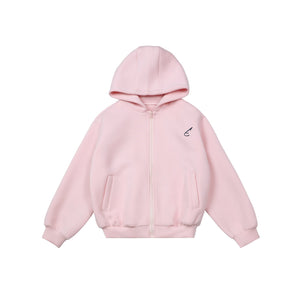 Loose Fit Hooded Cardigan Jacket