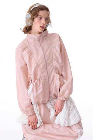 Loose Fit Lace Jacket