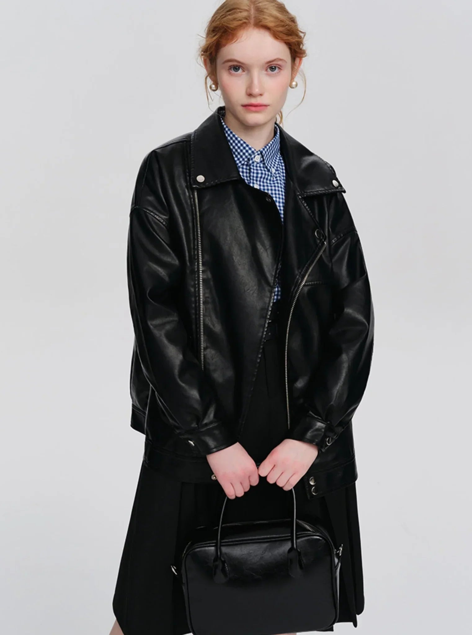 loose fitting short jacket