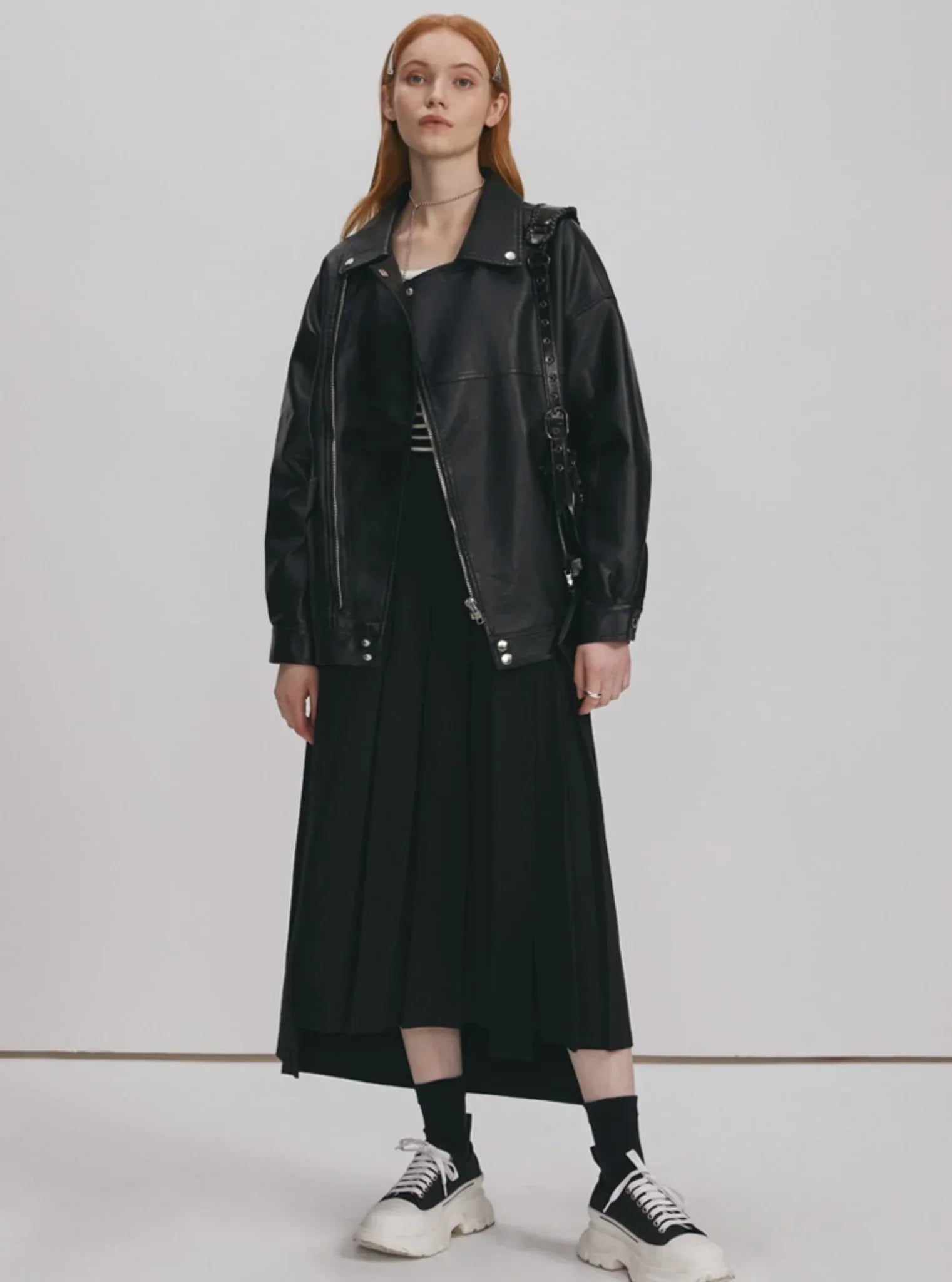 loose fitting short jacket