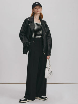 loose fitting short jacket