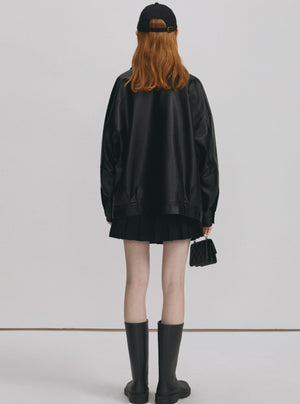 loose fitting short jacket