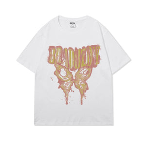 Loose Mid-length Bottoms T-Shirt