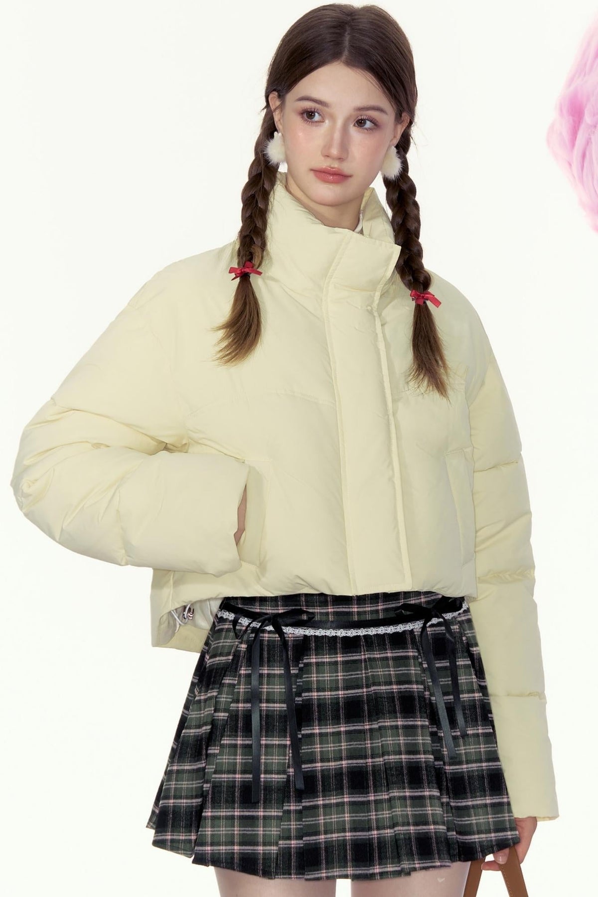 Loose Stand Collar Jacket