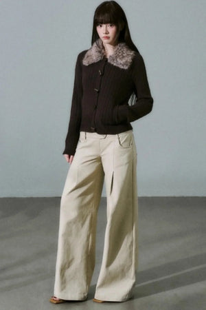 Lost Forest Fur Collar Jacket