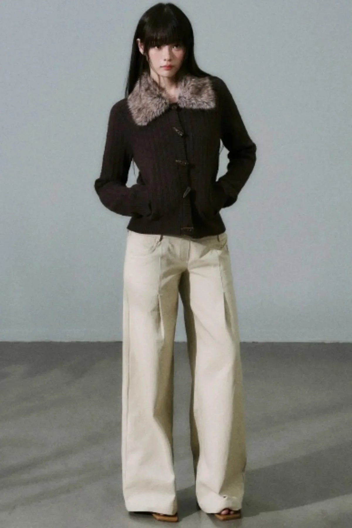 Lost Forest Fur Collar Jacket
