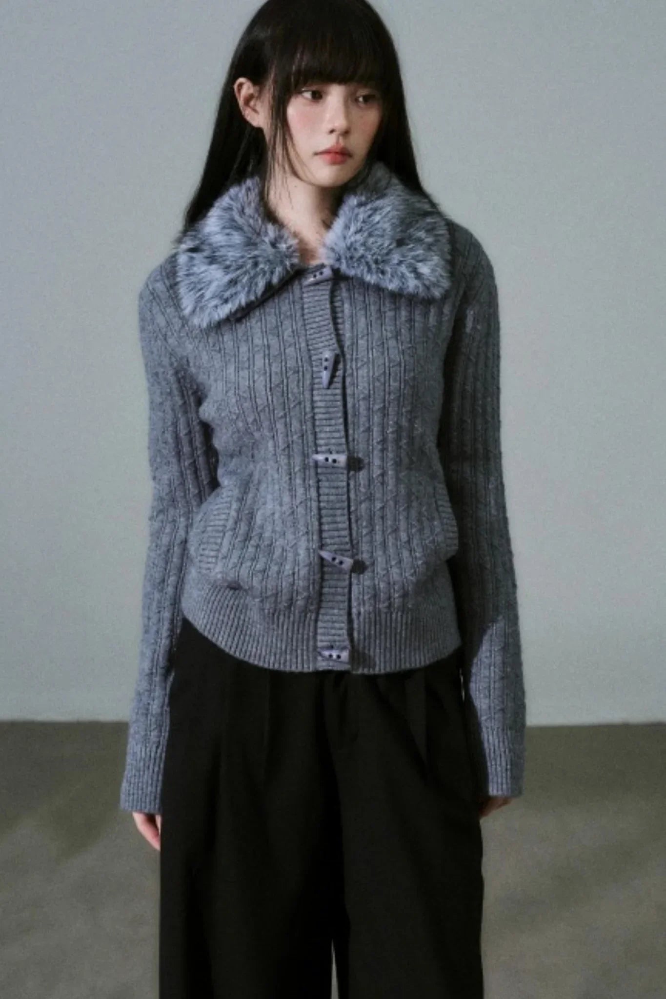 Lost Forest Fur Collar Jacket