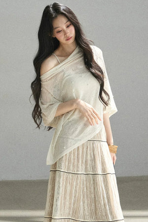 Lost Pearl Tulle Top Set-Up
