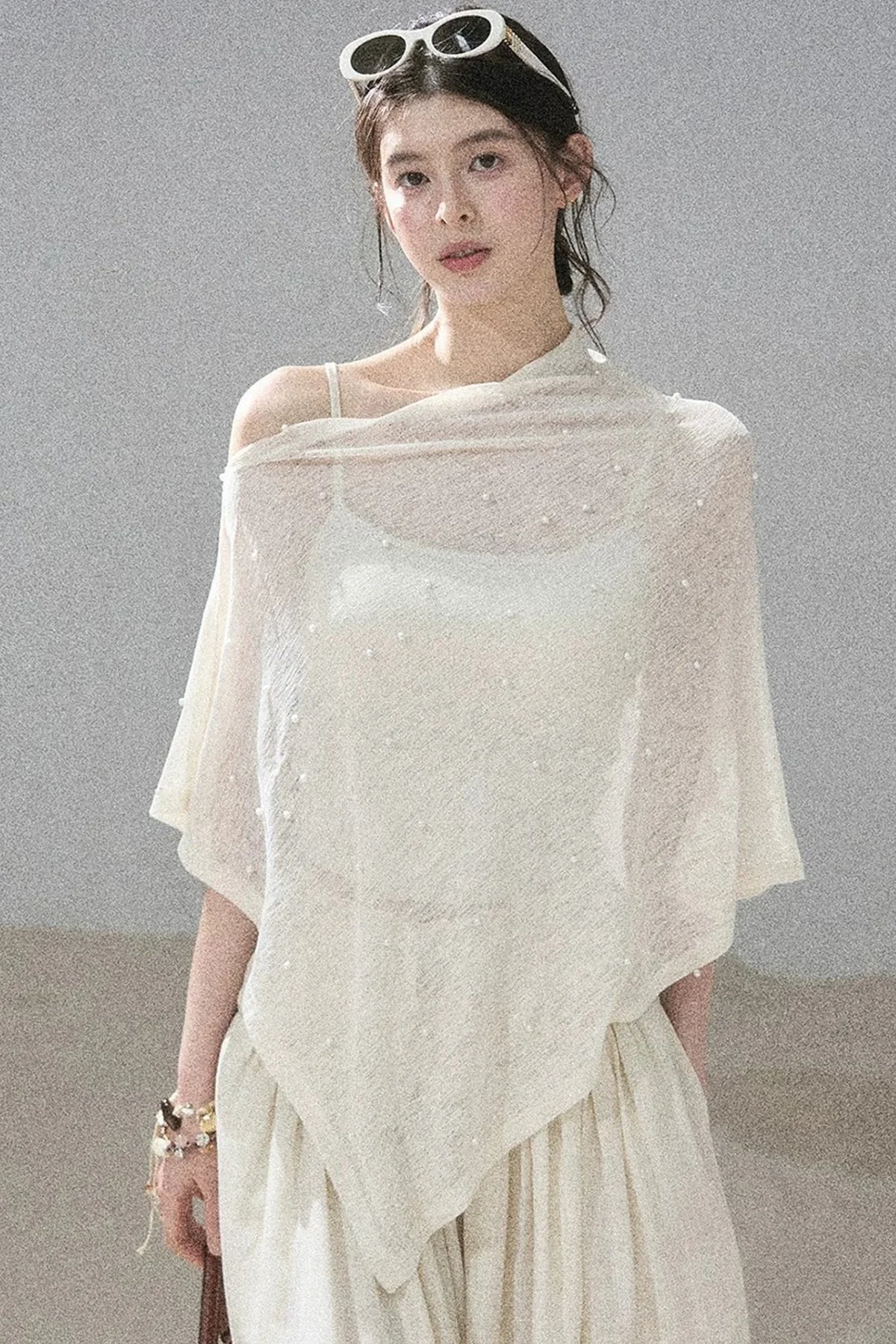 Lost Pearl Tulle Top Set-Up