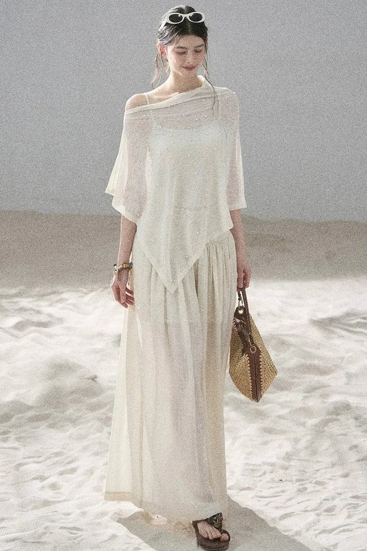 Lost Pearl Tulle Top Set-Up
