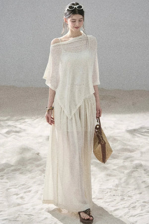 Lost Pearl Tulle Top Set-Up