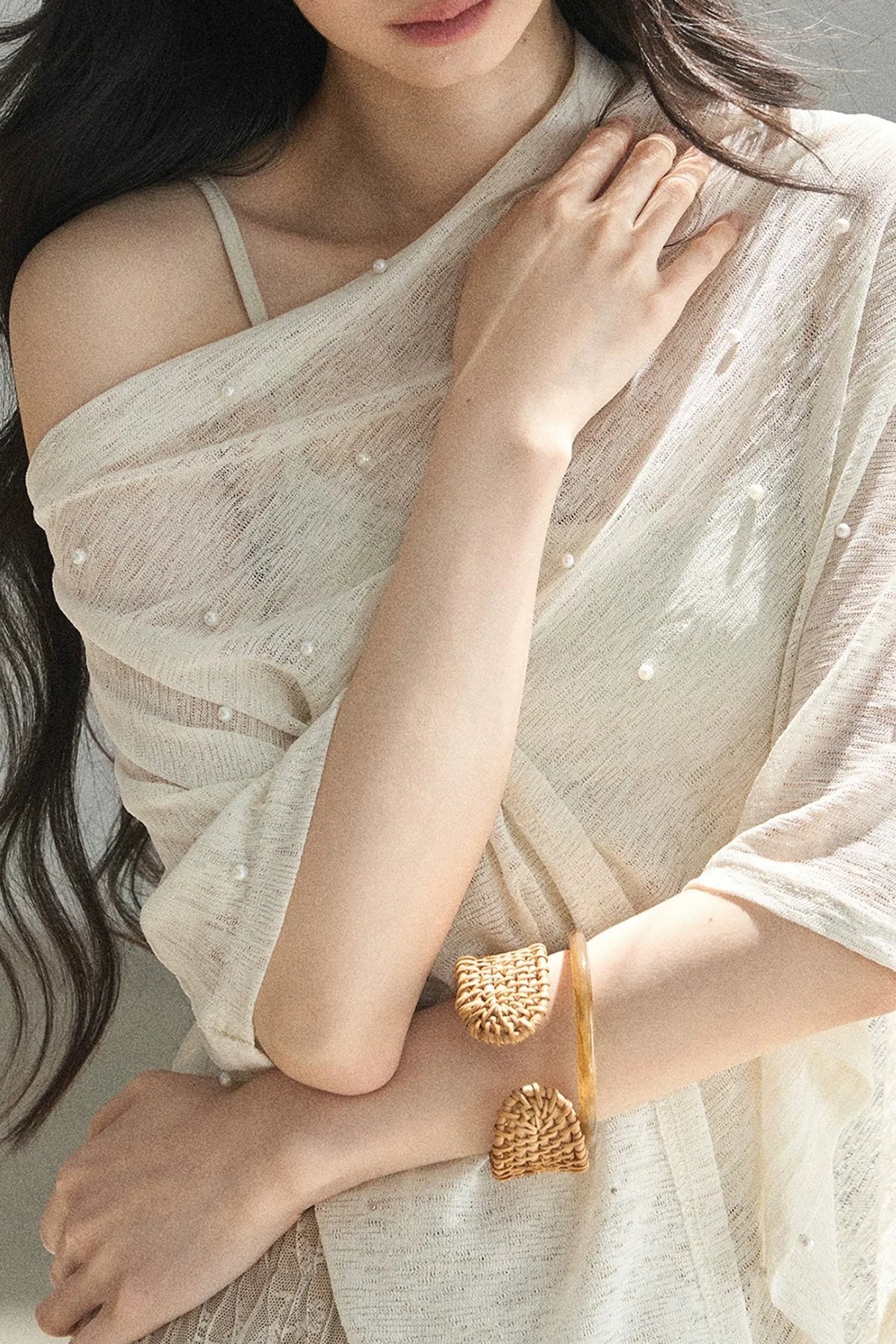Lost Pearl Tulle Top Set-Up
