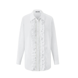 Lotus Lace Long-Sleeved Shirt