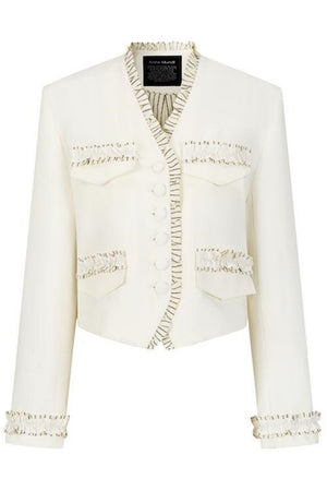 Lotus Leaf Edge Short Coat