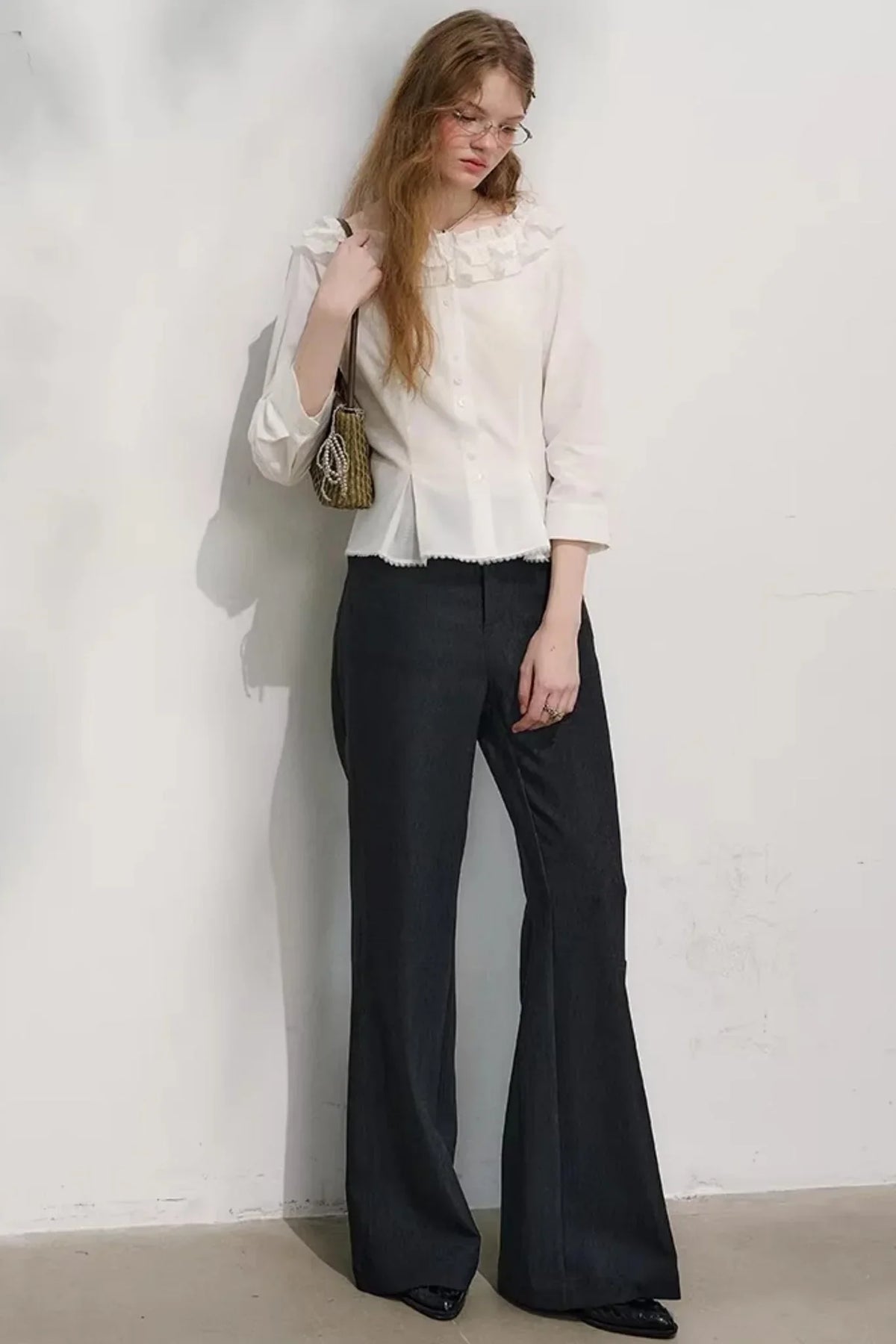 Love Thoughts White Lace Shirt