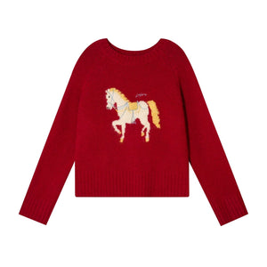 Lucky Pony Wool Sweater