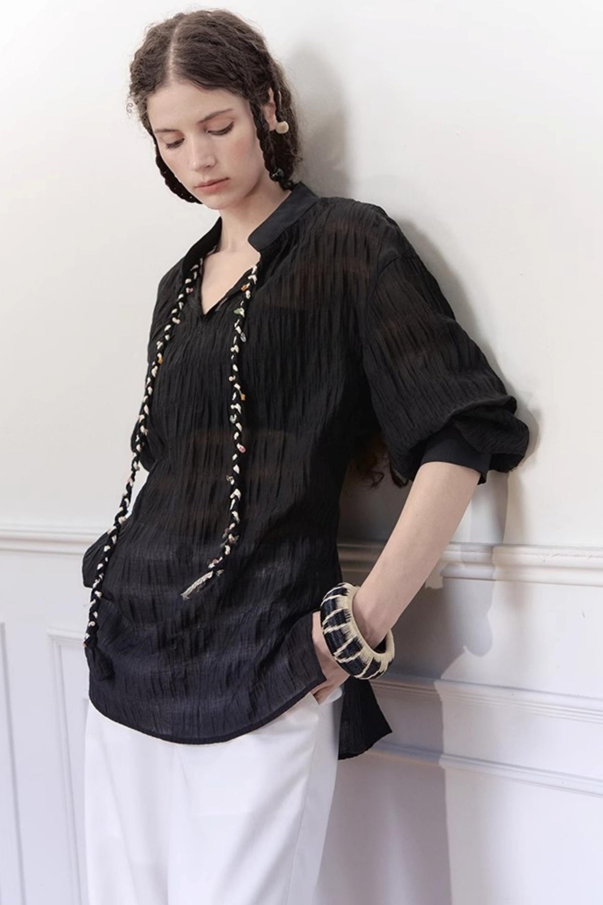 Luminous Tencel Blouse