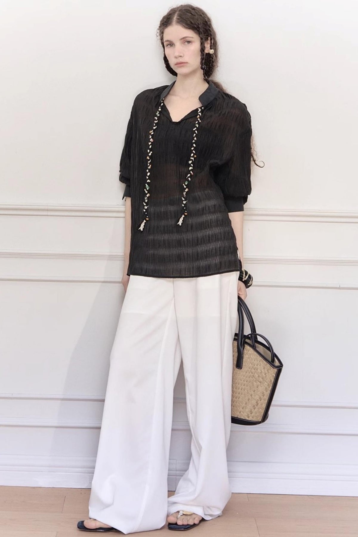 Luminous Tencel Blouse