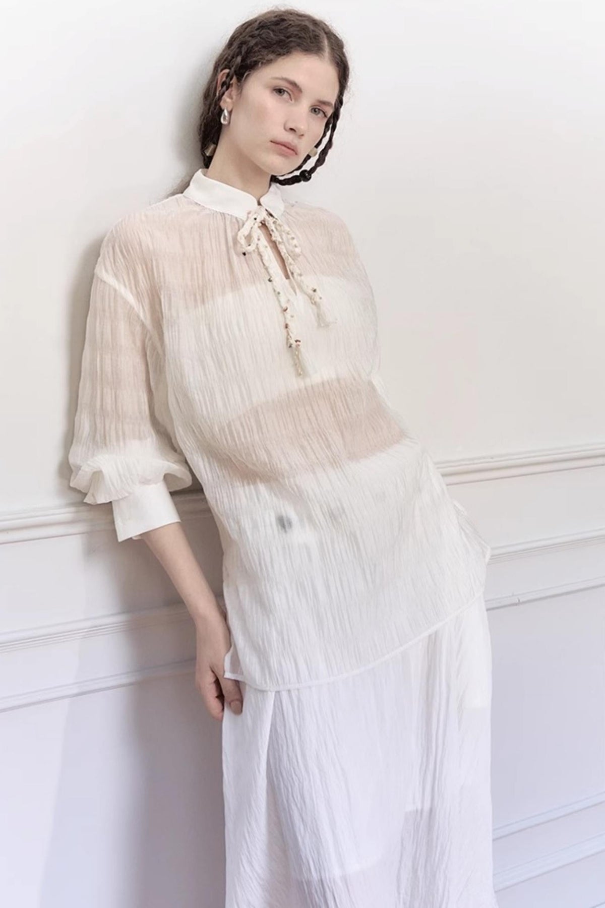 Luminous Tencel Blouse