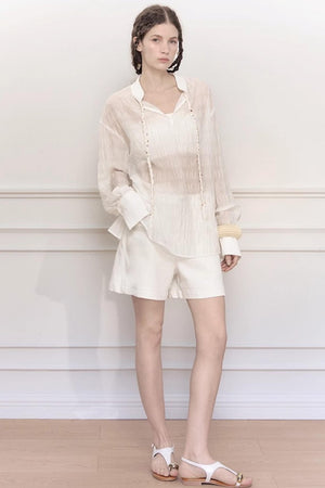 Luminous Tencel Blouse