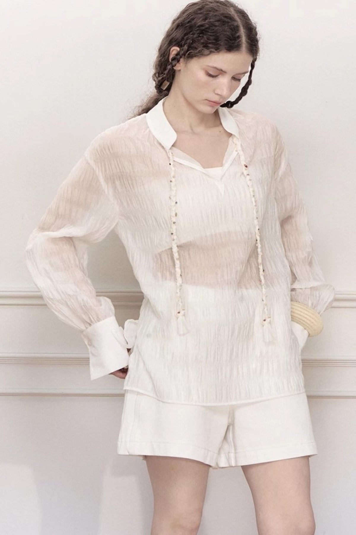 Luminous Tencel Blouse