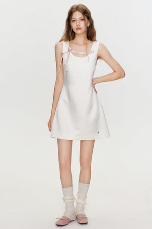 Lunar Elegance Swing Dress